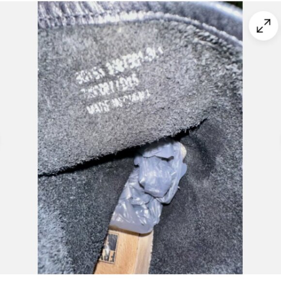 Toms Shoes Womens 10 Alpargata Loafers Comfort Wool Slip On Fleece Lined - Picture 6 of 6